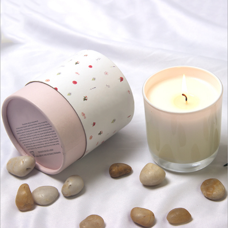 China candle supplier wholesale luxury scented natural soy wax candles with own brand customized packaging