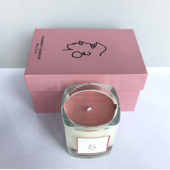 Wholesale 180g custom private label scented natural soy wax candles manufacturers China