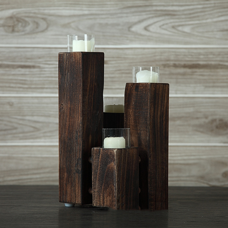 candle holders set home decor